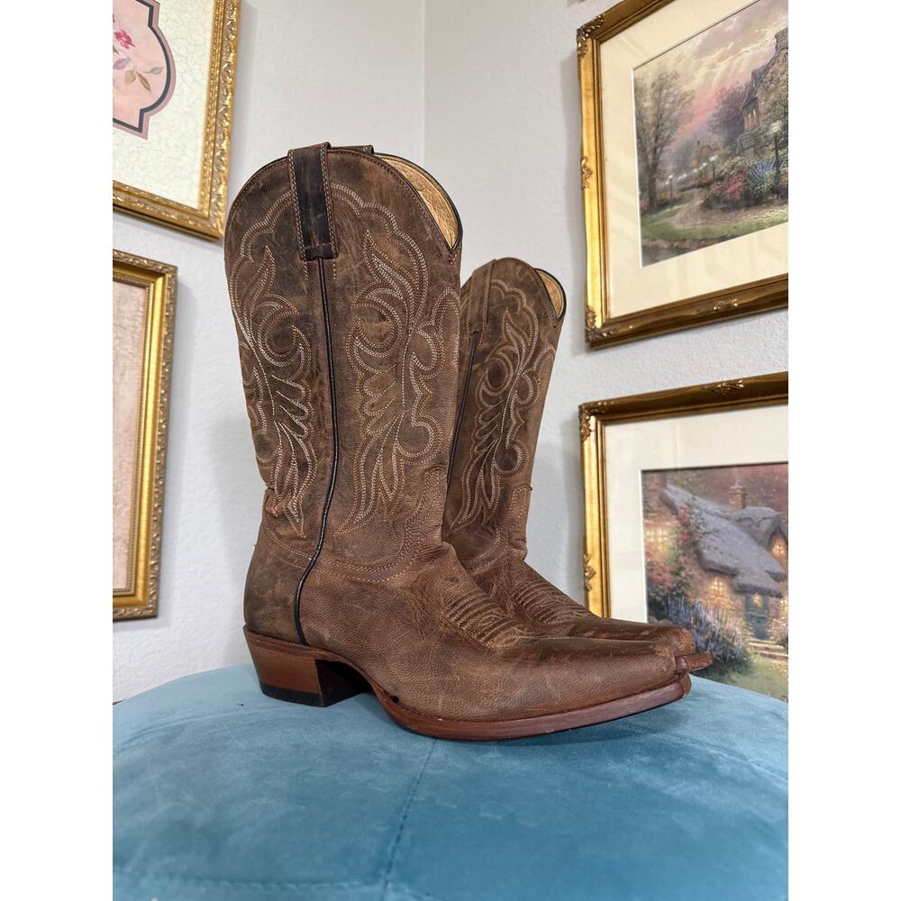 Vintage Shyanne Brown Cowboy Boots